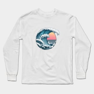 The Great sea Wave Long Sleeve T-Shirt